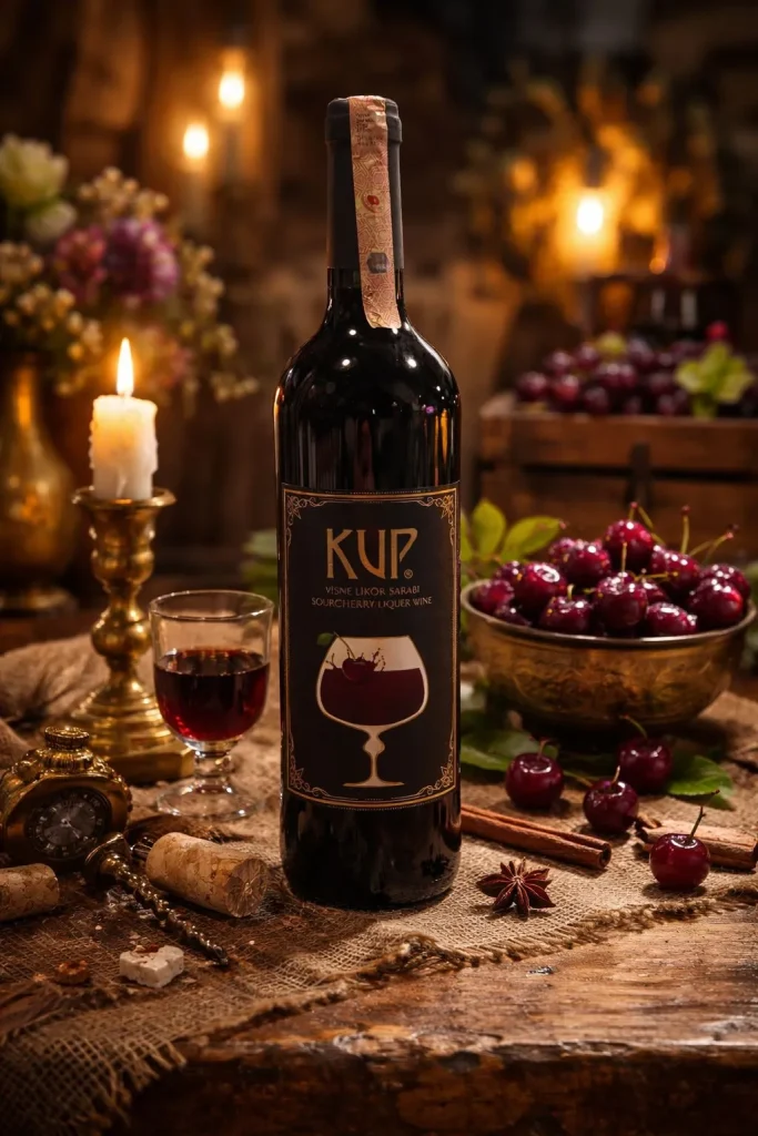 Küp Vişne Likör Şarabı