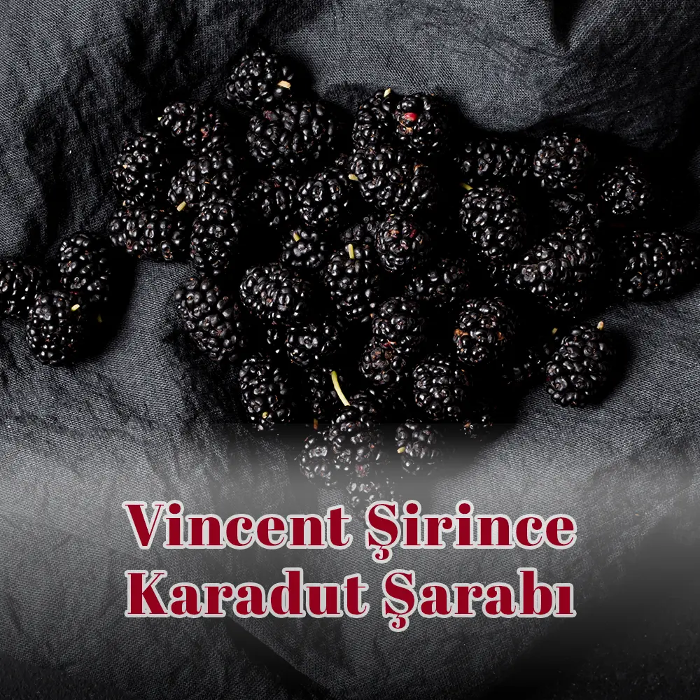 Vincent Şirince Karadut Şarabı